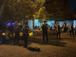 Malam 1 Suro, Polres Bojonegoro Birukan Jalan Raya Jaga Kondusifitas Kamtibmas