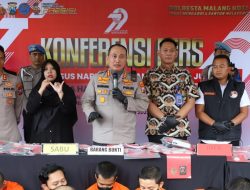 Polresta Malang Kota Selamatkan 17 Ribu Jiwa dari Narkoba, 111 Kasus Berhasil Diungkap Dalam 6 Bulan