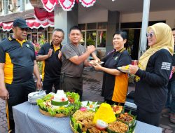 Kokohkan Sinergitas, Koramil 0830/19 Karangpilang Ikuti Olahraga Bersama Tiga Pilar Dukuh Pakis
