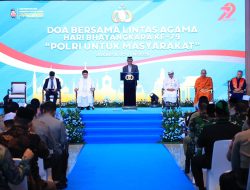 Kebersamaan dalam Doa: Polri Gelar Doa Bersama Lintas Agama Sambut Hari Bhayangkara ke-79