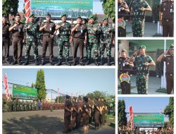 Sinergi Kuat TNI-Kejaksaan, Kodim 0830/Surabaya Gelar Apel Bersama Kejaksaan Negeri Surabaya dan Tanjung Perak