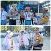 Dekat dan Bersahabat, Polisi Blusukan ke Sekolah Edukasi Tertib Lalin dan Berbagi Hadiah untuk Pelajar di Nganjuk