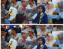 Kapolri Berikan Apresiasi Kepada Adhisty Atas Juara Lomba Melukis Difabel