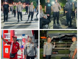Malam Surabaya Lebih Aman: Kapolrestabes Pimpin Patroli Skala Besar Tiga Pilar