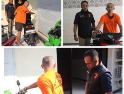 Pelaku Curanmor di Warkop Surabaya Tertangkap Kerjasama Warga dan Polsek Genteng