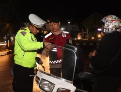 Polres Tuban Intensifkan Patroli Malam Pastikan Pengesahan Warga Baru PSHT Aman