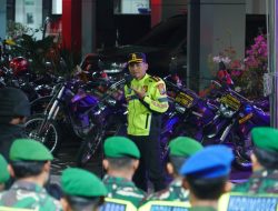 Suran Agung : Ratusan Polisi Kawal Ketat 2.400 Warga PSHWTM dari Ponorogo ke Madiun