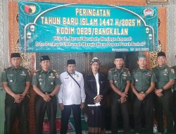 Peringati Tahun Baru Islam 1447 H, Kodim 0829/Bangkalan gelar Tausiah dan Doa Bersama