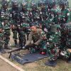 Dikmata TNI AL XLV/1 Demontrasi Pengenalan Menembak SMR dan SMS