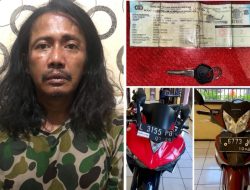 Polsek Semampir dan Warga Menangkap Curanmor