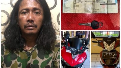Polsek Semampir dan Warga Menangkap Curanmor