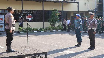 Polres Pelabuhan Tanjung Perak Gelar Operasi Patuh Semeru 2025, Sasar 8 Pelanggaran Prioritas
