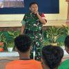 Bangun Karakter Siswa, Danramil 0808/06 Berikan Materi Wasbang Di MPLS SMAN 1 Srengat