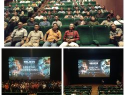 Bangkitkan Patriotisme, Kodiklatal Gelar Nonton Bersama Film “BELIEVE”
