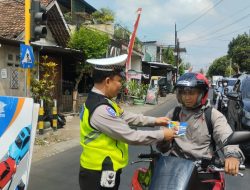 Operasi Patuh Semeru 2025 Polres Malang Sapa Pengendara, Sosialisasikan Kamseltibcarlantas