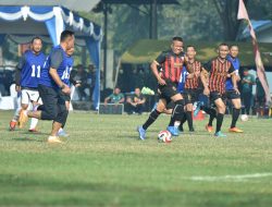 Sportivitas dan Persaudaraan Warnai Laga Sepak Bola PJU TNI AL Wiltim