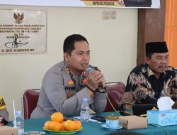 Kapolres Nganjuk Dorong Forkopimcam untuk ikut antisipasi Kerawanan Wilayah