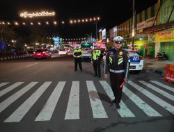 Patroli Satgas Operasi Patuh 2025 Sisir Jalur Blackspot Barat-Timur, Puluhan Pengendara Dihimbau Tertib