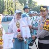 Polres Nganjuk Gencarkan Edukasi Tertib Lalu Lintas Lewat Upacara di Sekolah