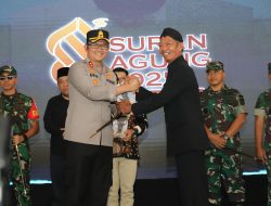 Suran Agung Kondusif Ketua Umum PSHW TM Apresiasi Kapolres Magetan