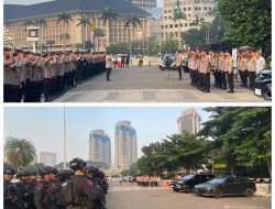 1.632 Polisi dikerahkan Amankan Aksi Ojol di Silang Selatan Monas