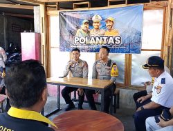 Polantas Menyapa di Terminal Anjuk Ladang, Korlantas Polri Sosialisasikan Ops Patuh Semeru 2025