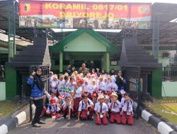 Koramil 0817-01/Driyorejo Terima Kunjungan Outing Class Siswa UPT SDN 149 Driyorejo