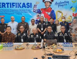 Korsabhara Baharkam Polri Audit PGN OMM Lampung