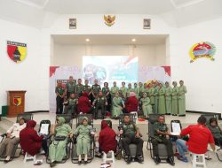 Dandim 0817/Gresik Hadiri Peringatan HUT Ke 59 Korem 084/Bhaskara Jaya