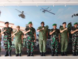 Kerja Sama Militer Indonesia-Singapura: Pangdam V/Brawijaya Jalin Silaturahmi Strategis