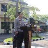 Apel Jam Pimpinan, Kapolres Nganjuk Apresiasi Kinerja Anggota dan Tekankan Pentingnya Jaga Kesehatan
