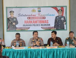 Jalin Silaturahmi Kamtibmas, Kapolres Nganjuk Bahas Potensi Kerawanan di Kecamatan Gondang