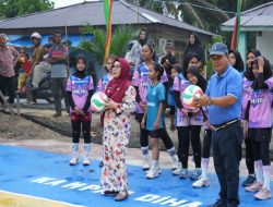Wakil Bupati Kampar Resmi Buka Turnament Bola Voli Piala Bergilir Bupati Kampar