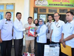 Bantu Masyarakat yang memiliki keterbatasan, Wabup Kampar Serahkan Bantuan Kepada 47 Penyandang Disabilitas