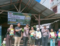 2 Ton Beras Diserbu Habis, Pasar Murah Polsek Tapung Hulu Menggelegar!