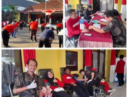 Babinsa Koramil 0829/04 Burneh Ikuti Senam dan Donor Darah Peringati HUT RI ke-80