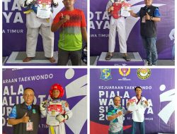 Prestasi membanggakan atlet Taekwondo Kodim 0829/Bangkalan di Piala Wali Kota Surabaya 2025
