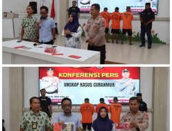 Polisi Berhasil Ungkap Kasus Curanmor di Pamekasan 5 Tersangka Diamankan