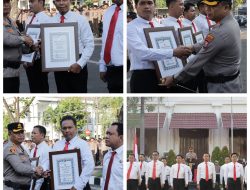Kapolrestabes Surabaya Memberikan Penghargaan Tim Ungkap Curanmor yang Tewaskan Gadis Remaja