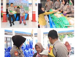 Dukung Stabilitas Harga Pangan Polres Malang Gelar Bazar Murah Warga Sambut Antusias