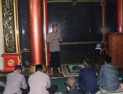 Subuh Berjamaah, Polres Nganjuk Gandeng Masyarakat Perkuat Kamtibmas Sukomoro