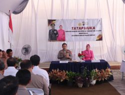 Kuatkan Moral Personel, Kapolres Nganjuk Tinjau Langsung Kinerja Polsek Sawahan