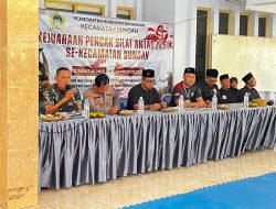 Koramil 0817-15/Bungah Hadiri Pembukaan Kejuaraan Lomba Seni Pencak Silat Antar Desa Se-Kecamatan Bungah