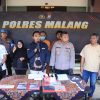 Kurang dari 24 Jam, Polres Malang Berhasil Amankan Tersangka Pencurian Mobil