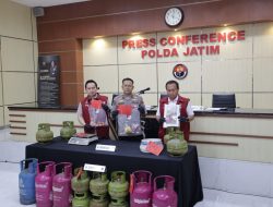 Polda Jatim Ungkap Penyalahgunaan LPG Subsidi di Malang, Tersangka Raup Untung Rp160 Juta Diamankan