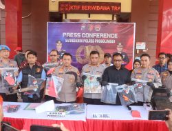 Polres Probolinggo Amankan 9 Orang Tersangka Kasus 3C Selama Juli 2025