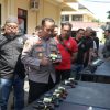 Cegah Penyalahgunaan, Polres Nganjuk Perketat Pemeriksaan Senjata Api