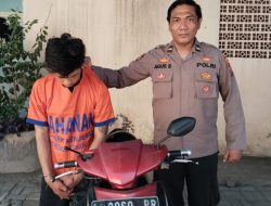 Polsek Kenjeran Gagalkan Aksi Curanmor dan Amankan Satu Pelaku.