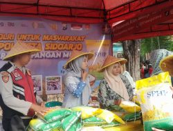 Harga Miring, Kualitas Terjamin! Beras Murah SPHP Diserbu Warga Krian