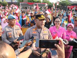 Sambut HUT Kemerdekaan RI ke-80, Polres Tuban Salurkan Bantuan Beras untuk Warga Kurang Mampu